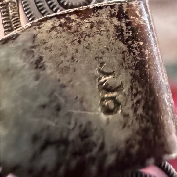 Antique 800 Silver Filigree Hand Carved Cameo Bracelet‎ - Picture 4 of 16